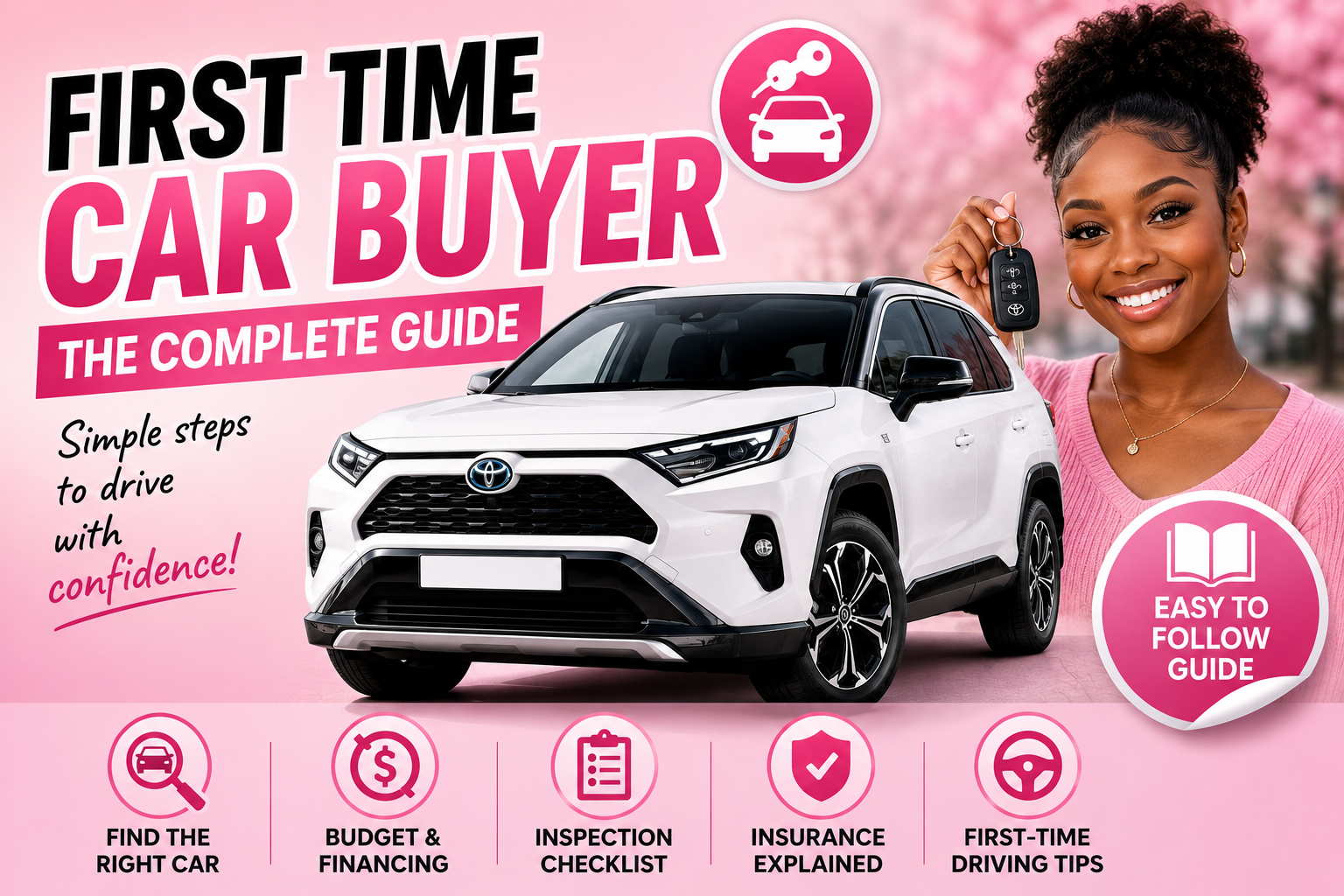 FIRST TIME CAR BUYER : Complete Guide Ebook